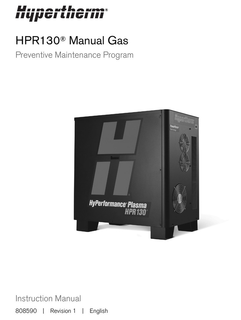 Hypertherm HPR130 User manual