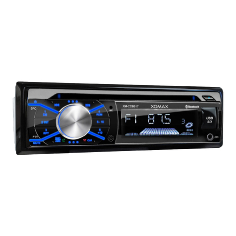 Xomax XM-CDB617 installation manual