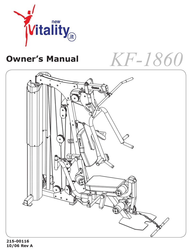 Vitality KF-1860 owner's manual