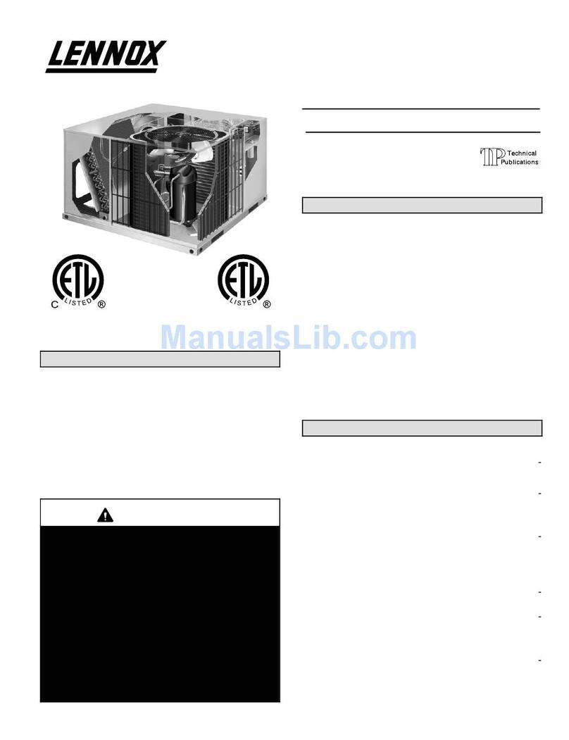 Lennox 12CHP060 installation instructions
