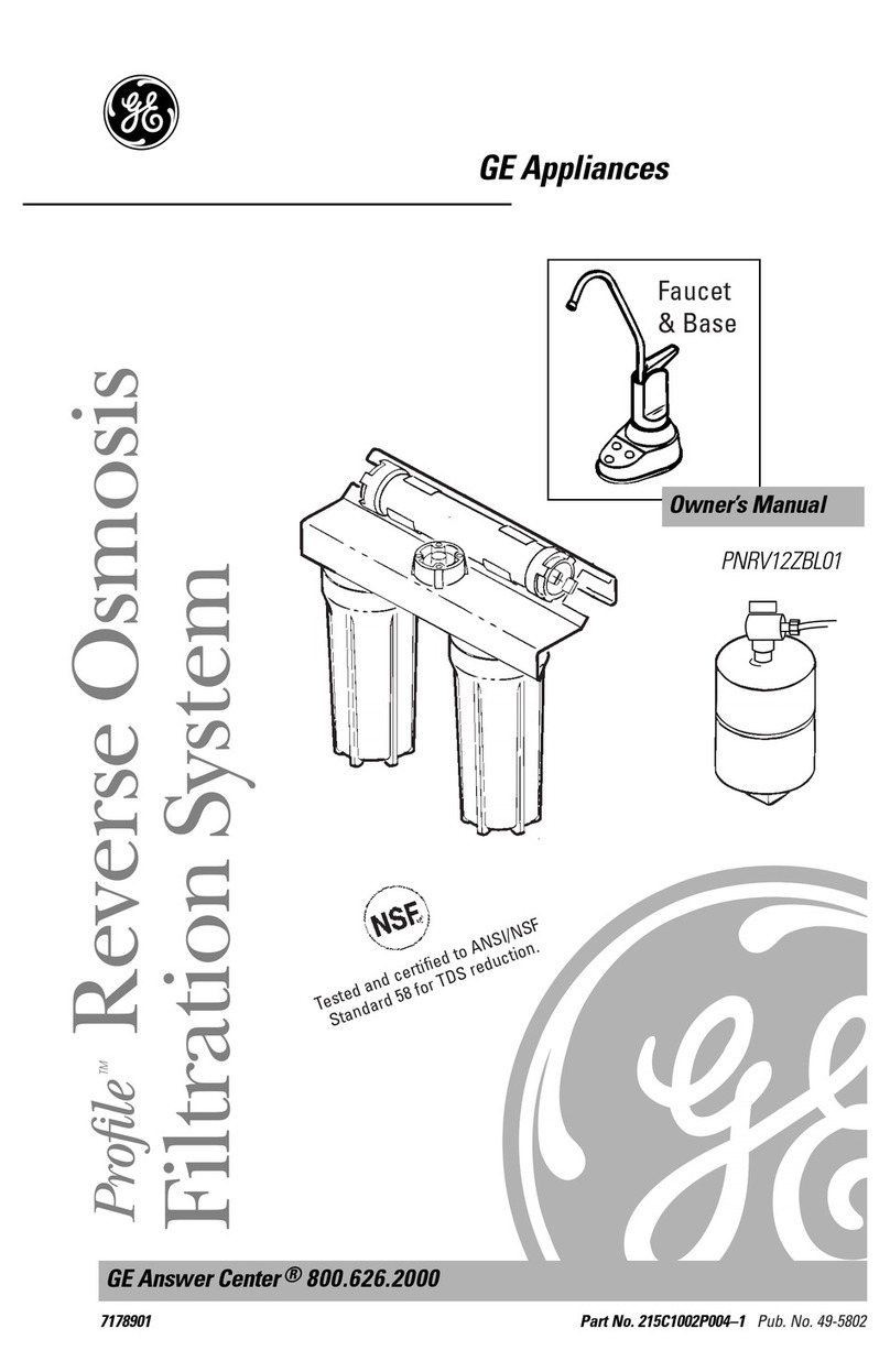 GE PNRV12ZBL01 User manual