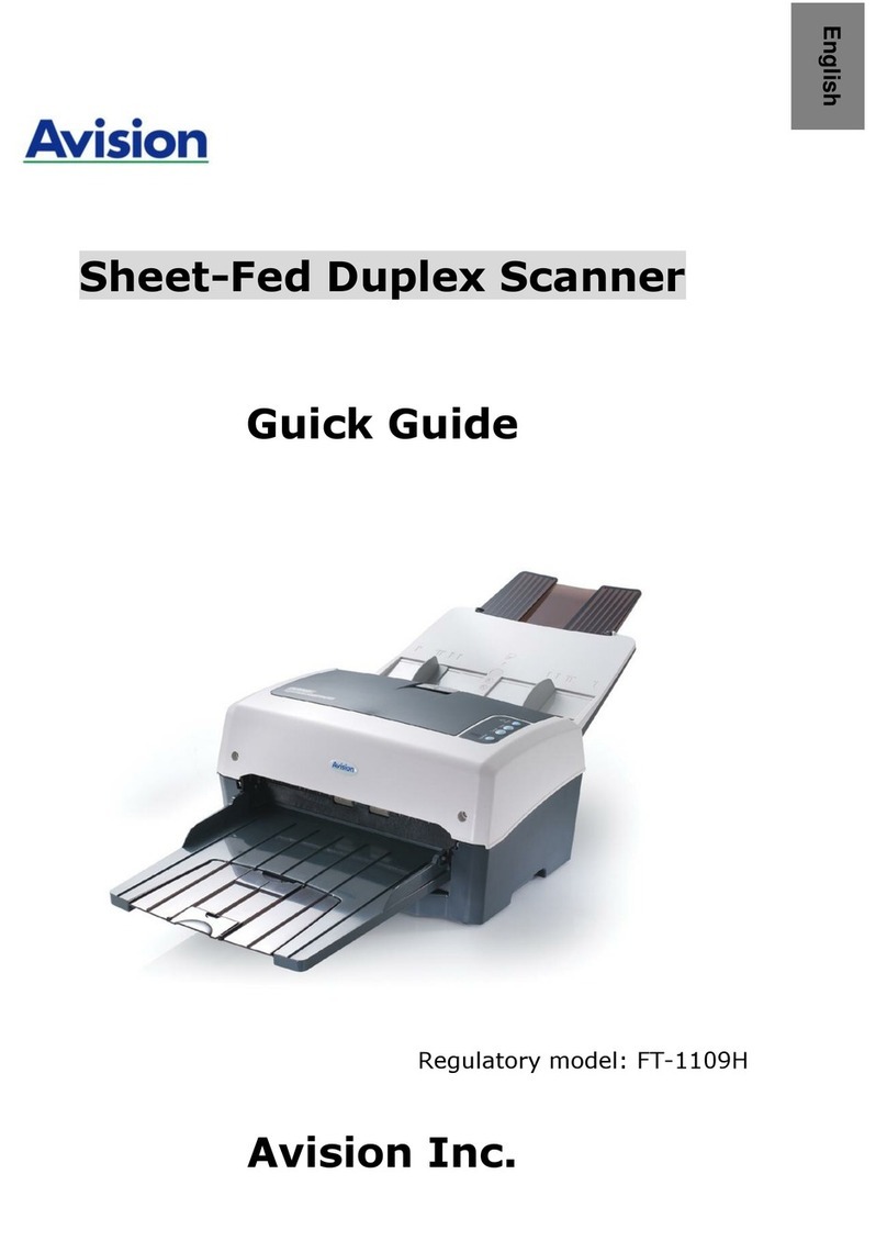 Avision FT-1109H User manual