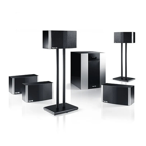 Teufel System 6THX Select Technical specifications and operating manual