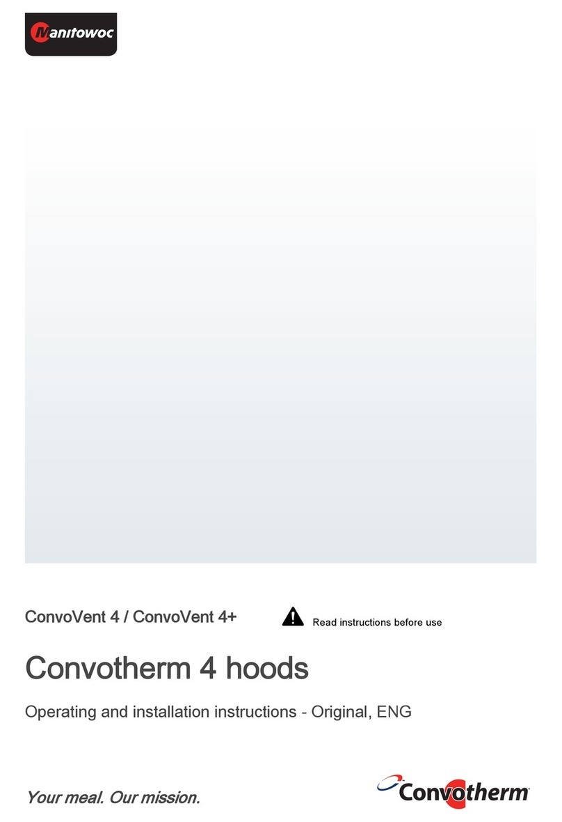 Convotherm ConvoVent 4+ Operating and installtion instructions