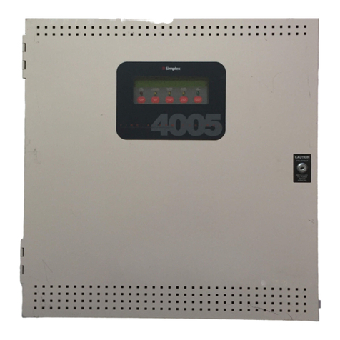 Simplex LifeAlarm 4005 Series User manual