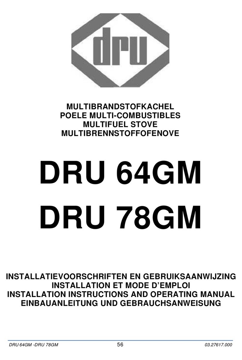 Dru 78GM Installation instructions and operating manual