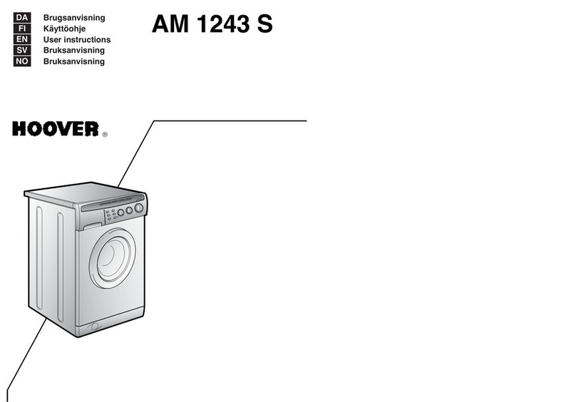 Hoover AM 1243 S User manual