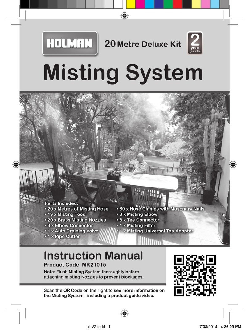 Holman MK21015 User manual