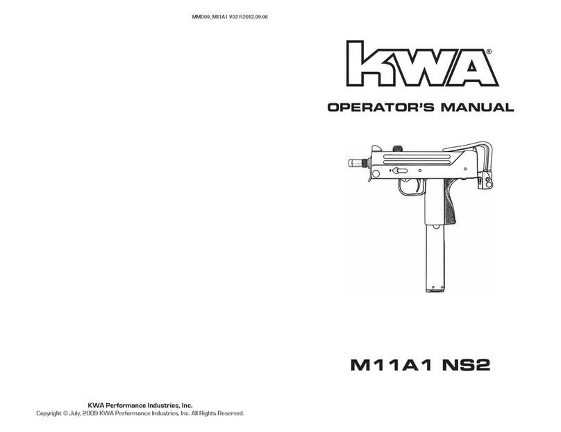 KWA M11A1 NS2 Operator's manual