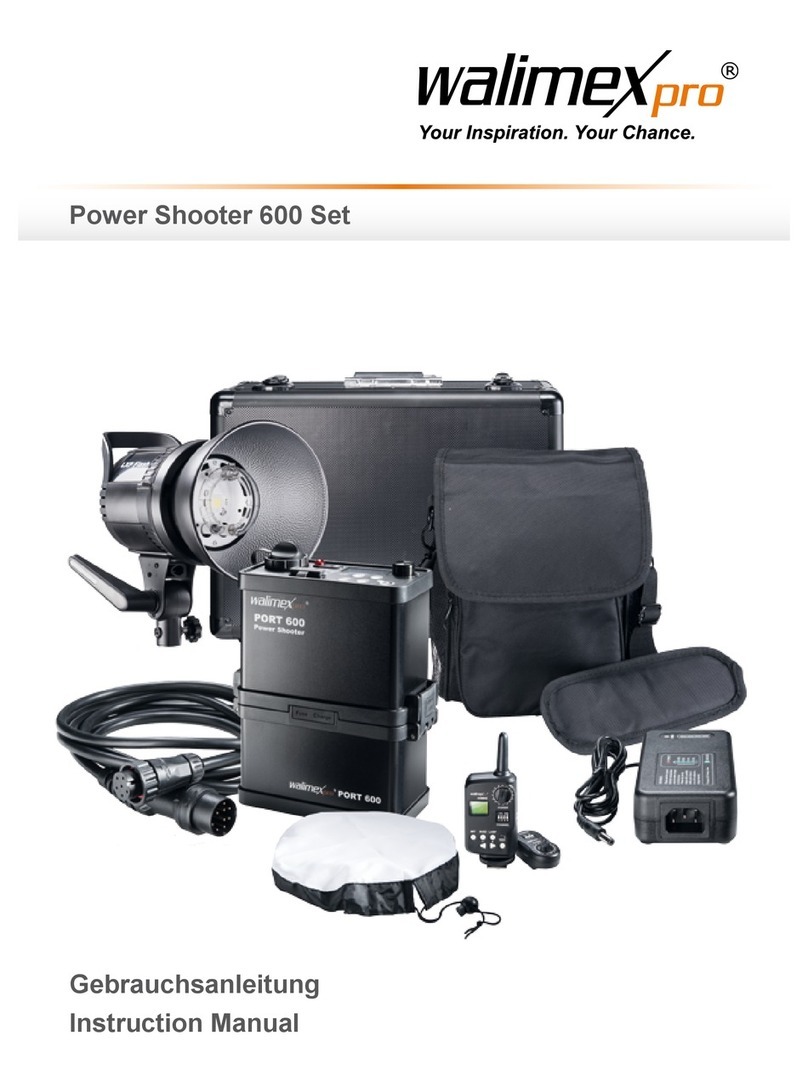 walimex power shooter 600 User manual walimex power shooter 600 User manual