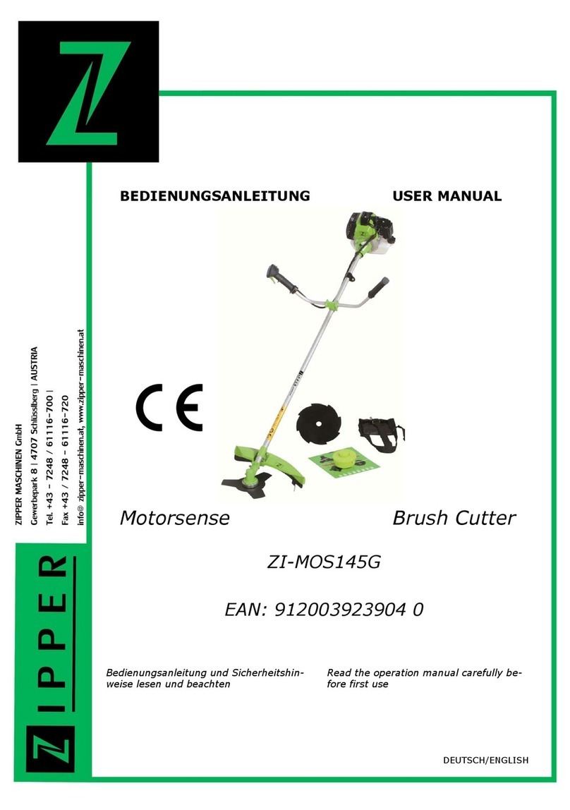 Zipper Mowers zi-mos145g User manual
