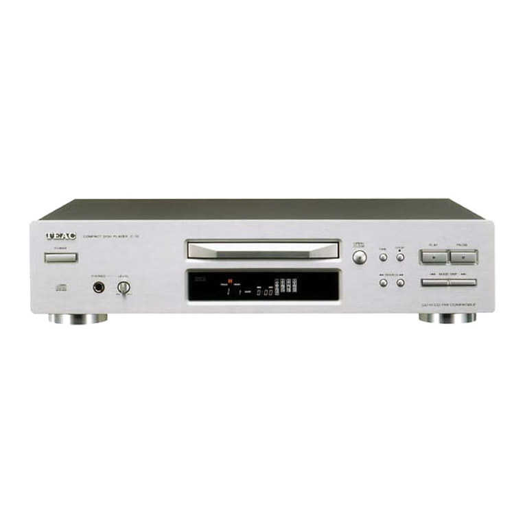 Teac C-1D User manual