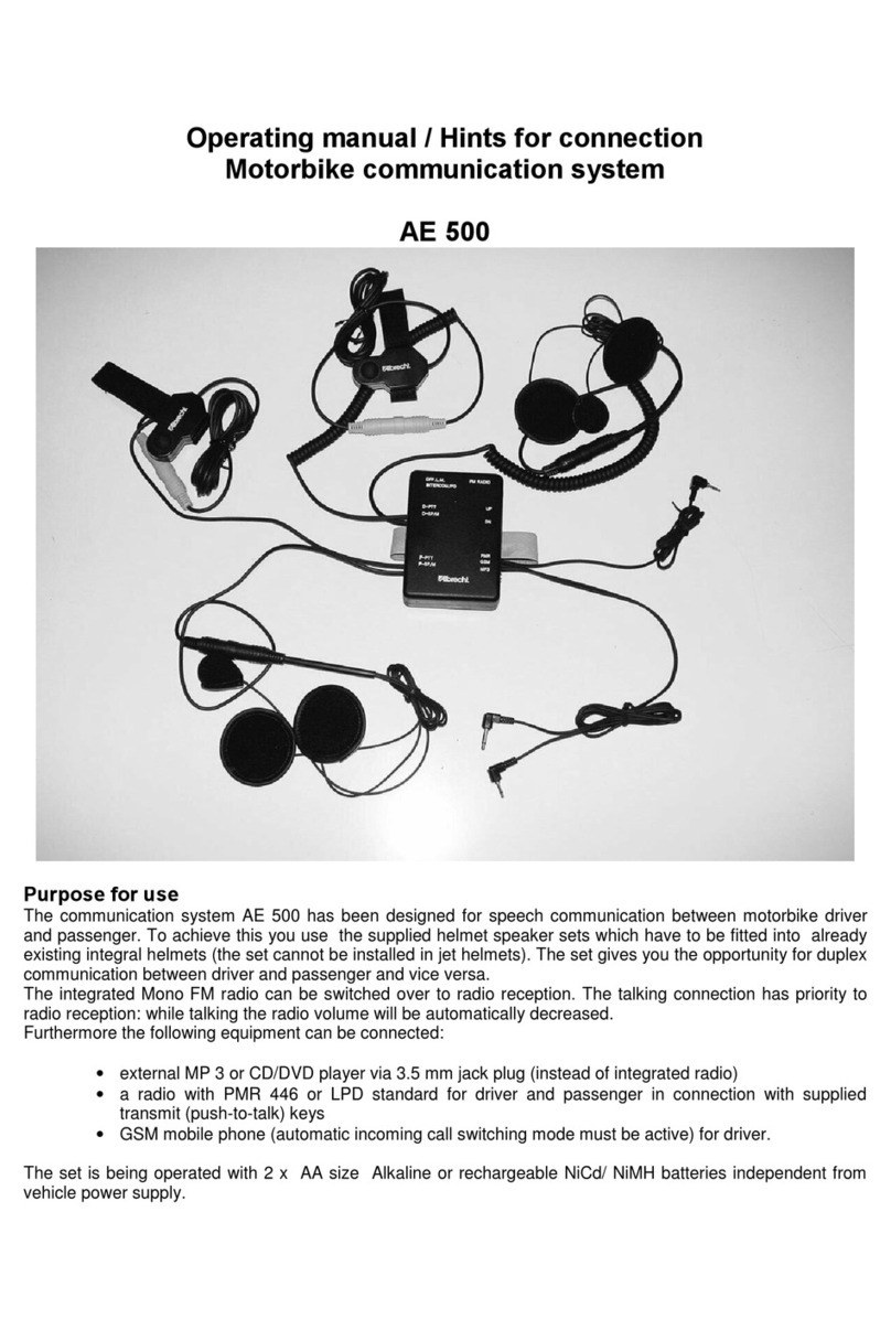 Albrecht AE 500 operating manual