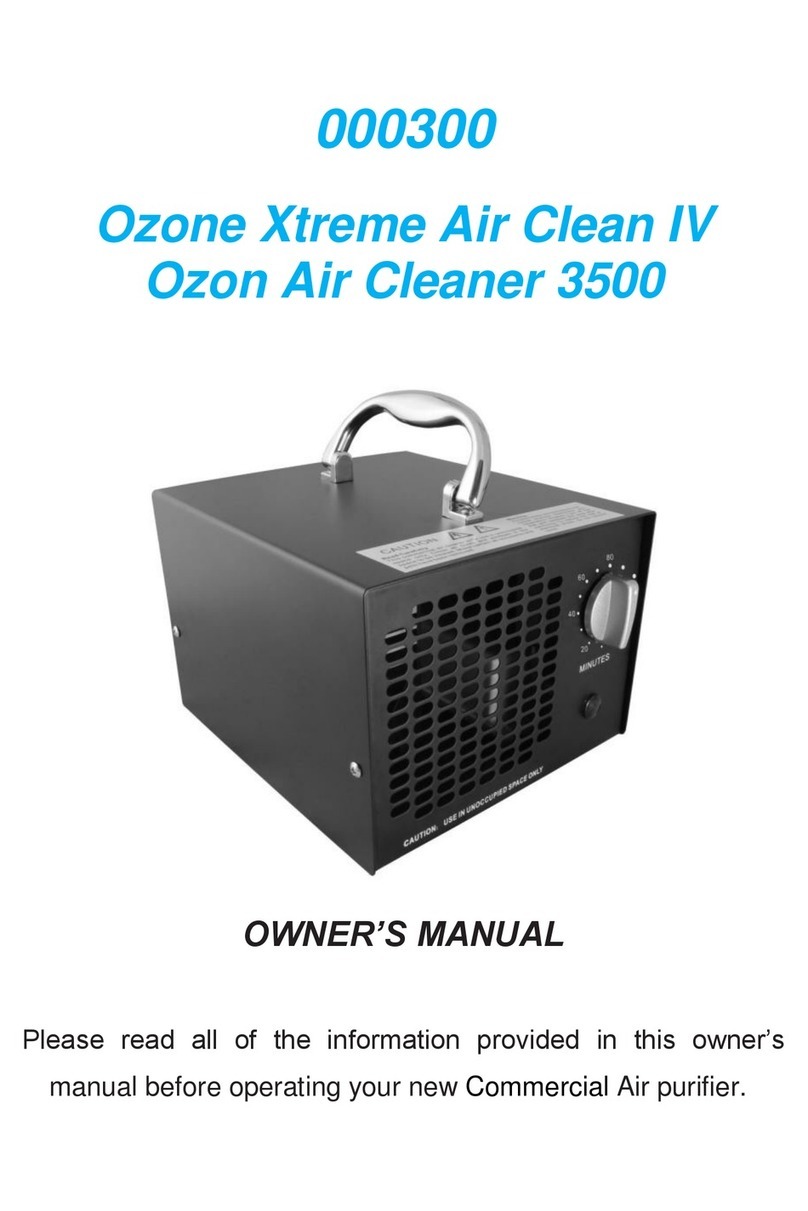 Ozone Power 000300 owner's manual