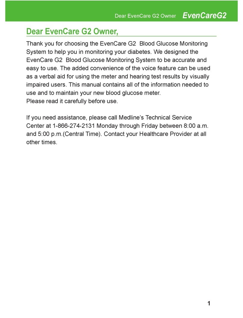 EvenCare G2 owner's manual