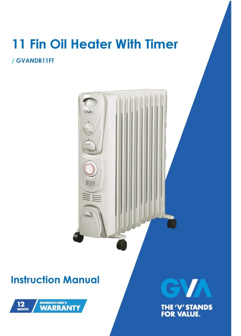 GVA GVANDB11FT User manual