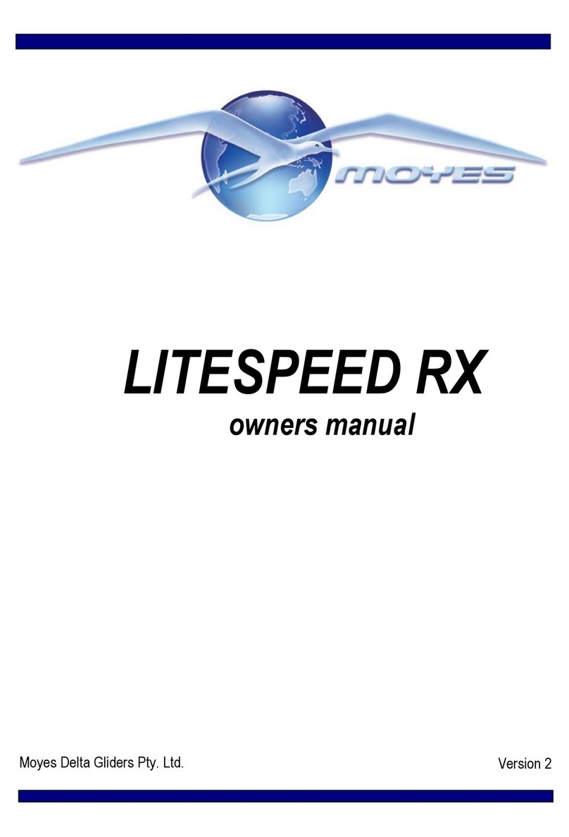 moyes Litespeed RX 3 owner's manual