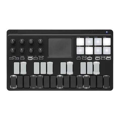 Korg nanoKey owner's manual