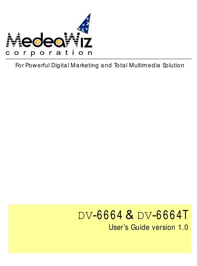 MedeaWiz DV-6664 user guide