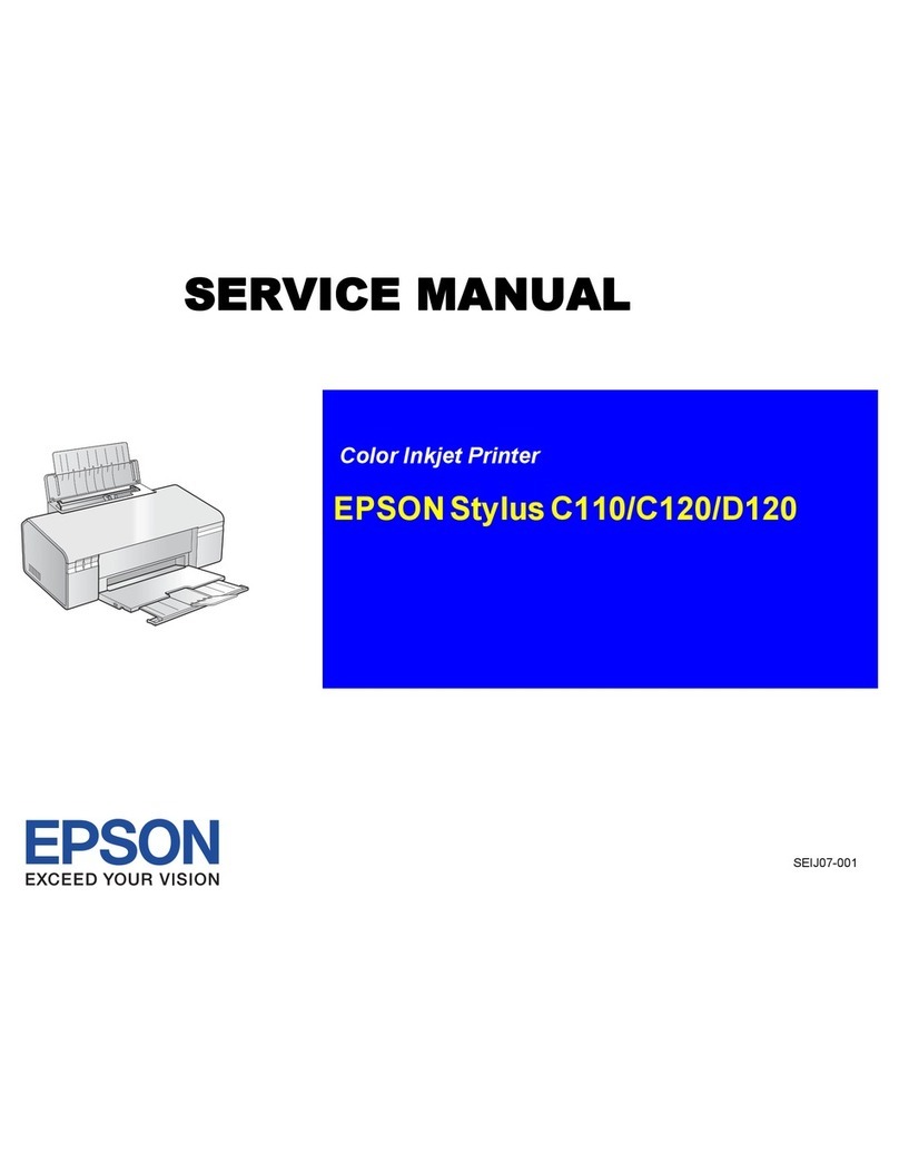 Epson Stylus C110 Service manual