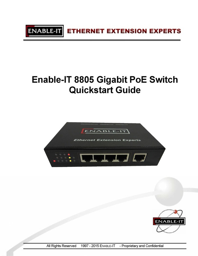 Enable-IT 8805 quick start guide
