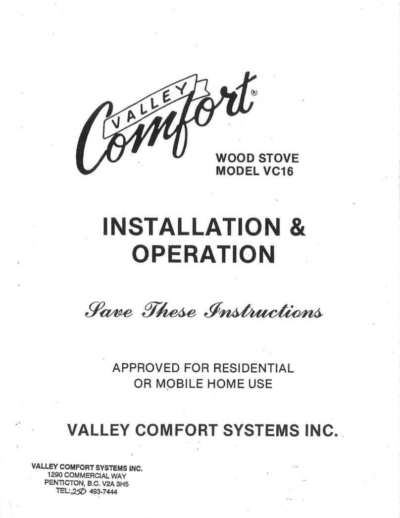 Valley Comfort Systems VC16 Installation & operation