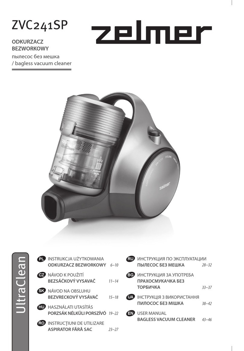 Zelmer ZVC241SP User manual