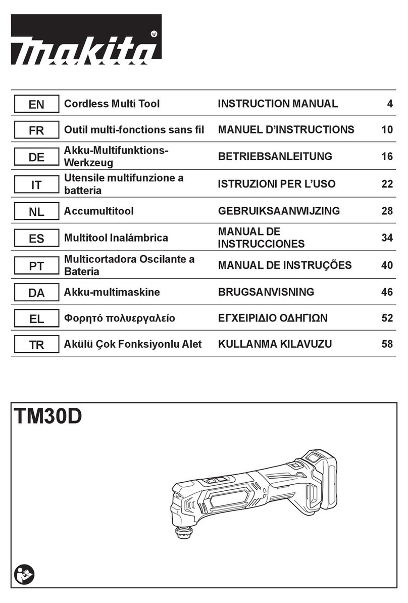 Makita TM30D User manual