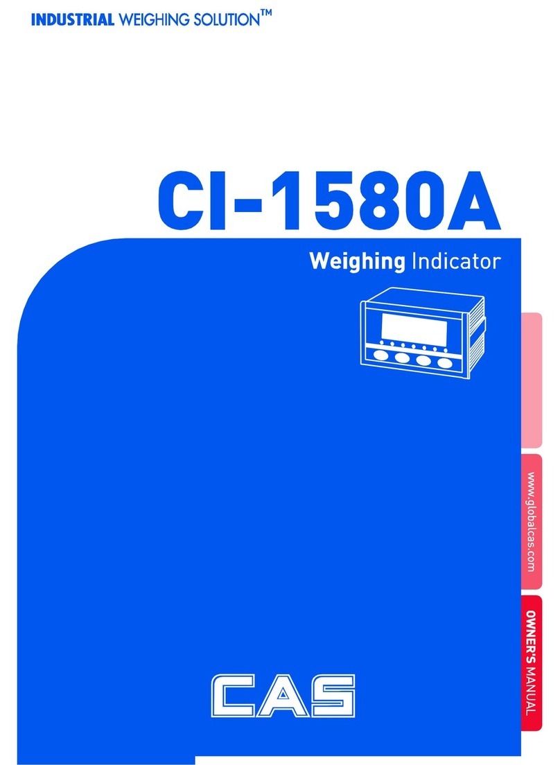 CAS CI-1580A User manual