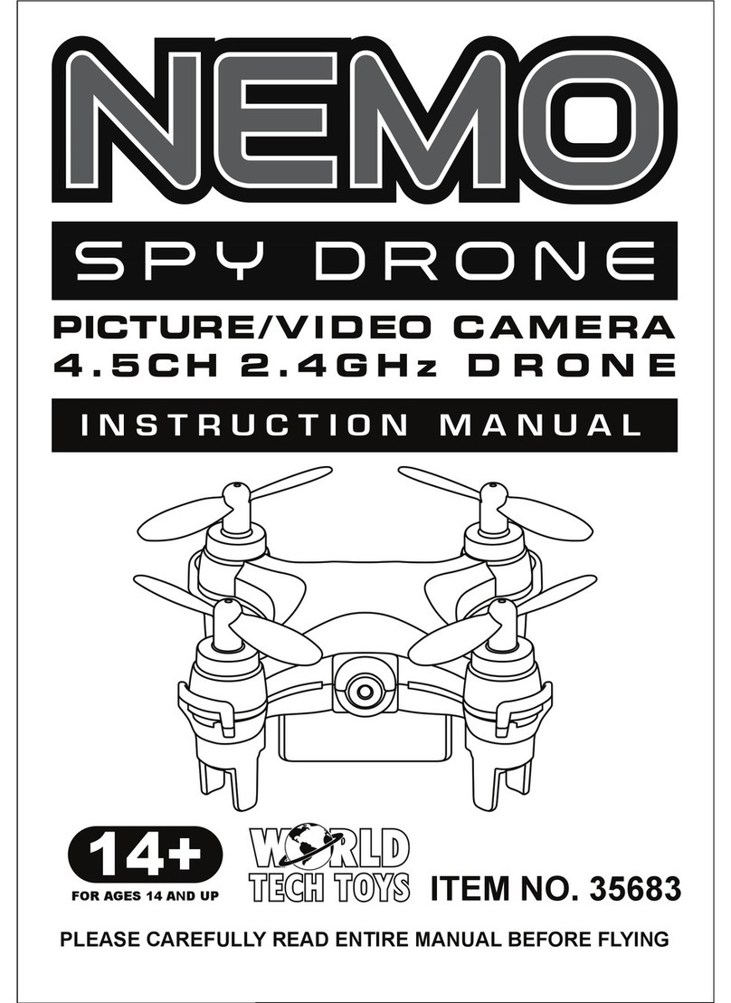 Nemo Spy drone Instruction manualal