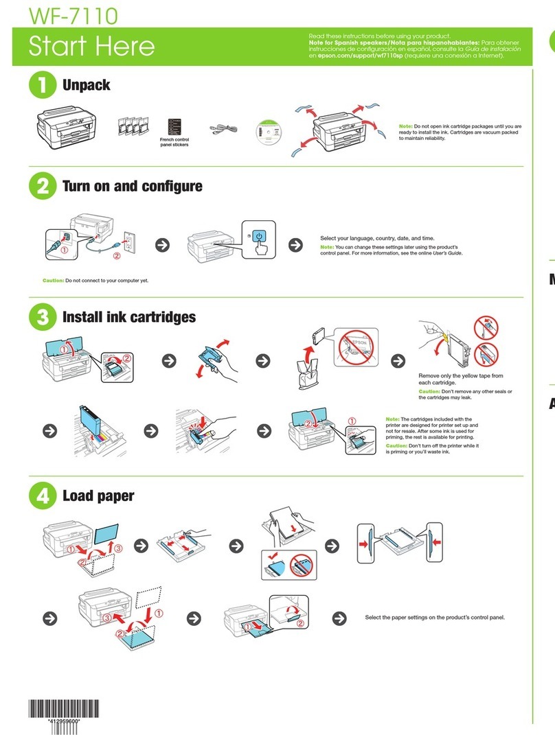 Epson WorkForce WF-7110 Instruction Manual Epson WorkForce WF-7110 Instruction Manual