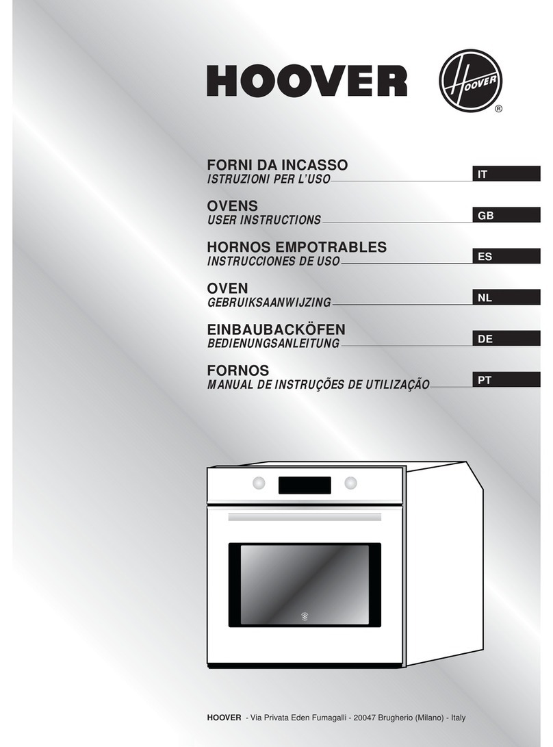 Hoover HOP 455X User manual