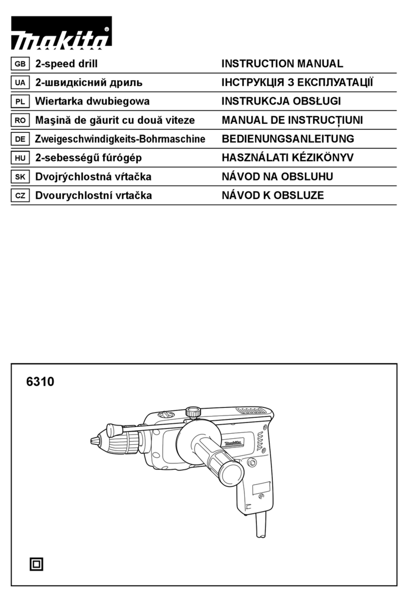 Makita 6310 User manual Makita 6310 User manual