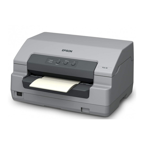 Epson PLQ-30 User manual
