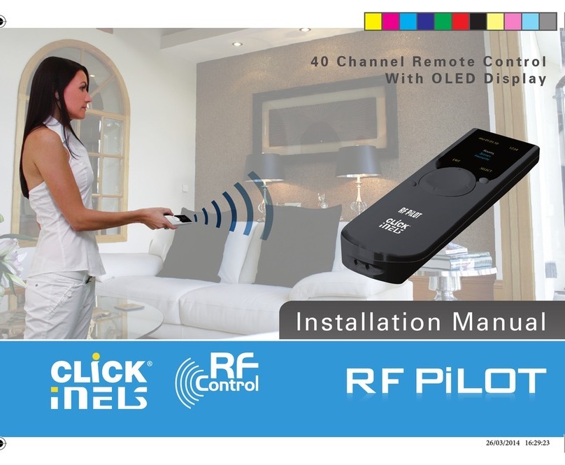Click RF PiLOT installation manual