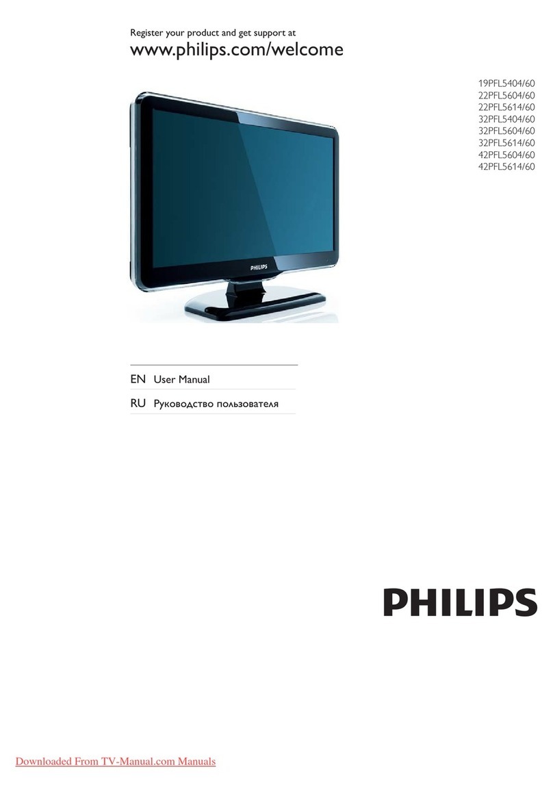 Philips 19PFL5404/60 User manual