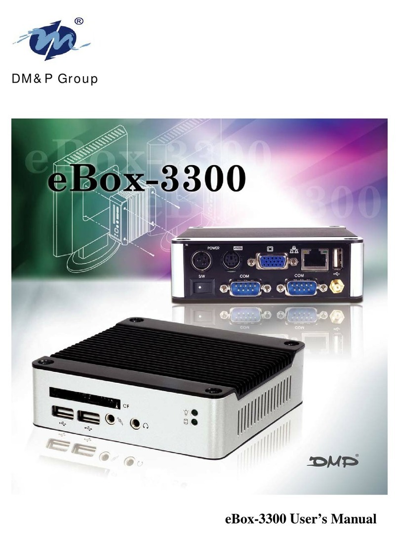 DM&P Group eBOX 3300 user manual