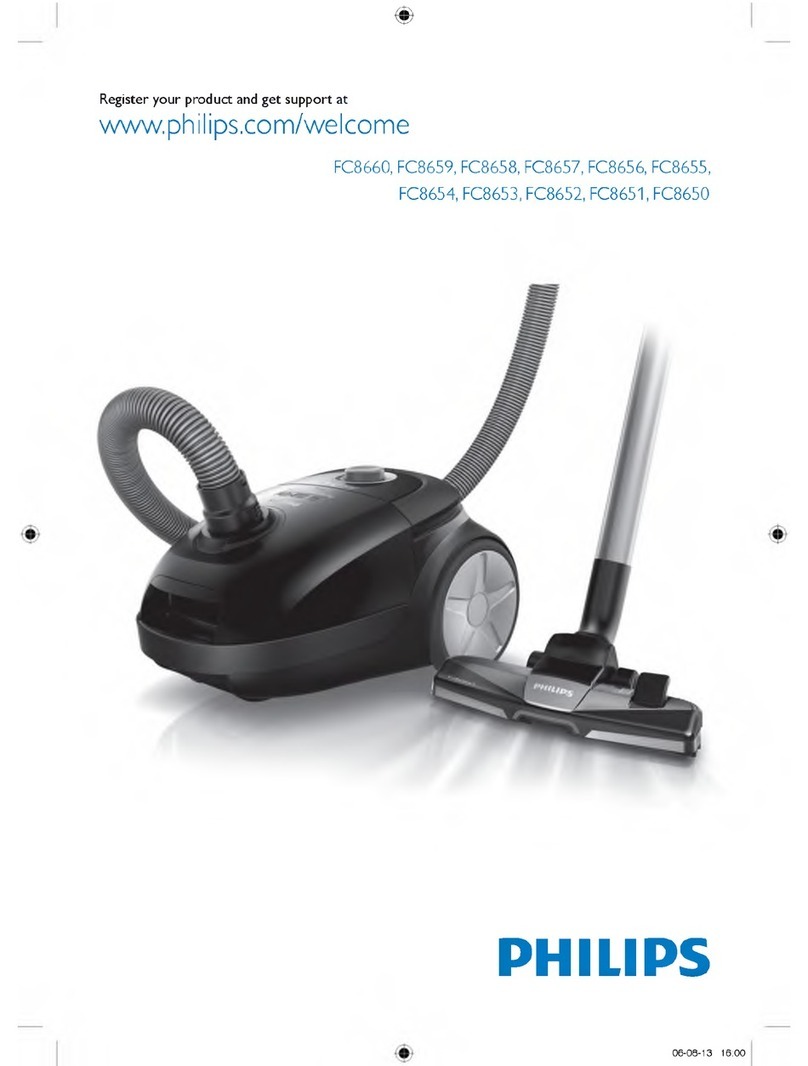 Philips FC8660 User manual