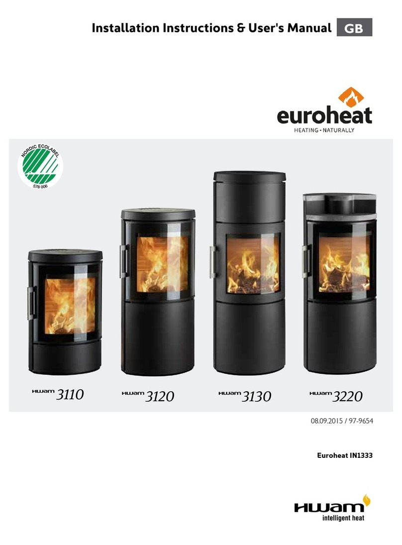 Euroheat 3110 Installation instructions & user manual Euroheat 3110 Installation instructions & user manual