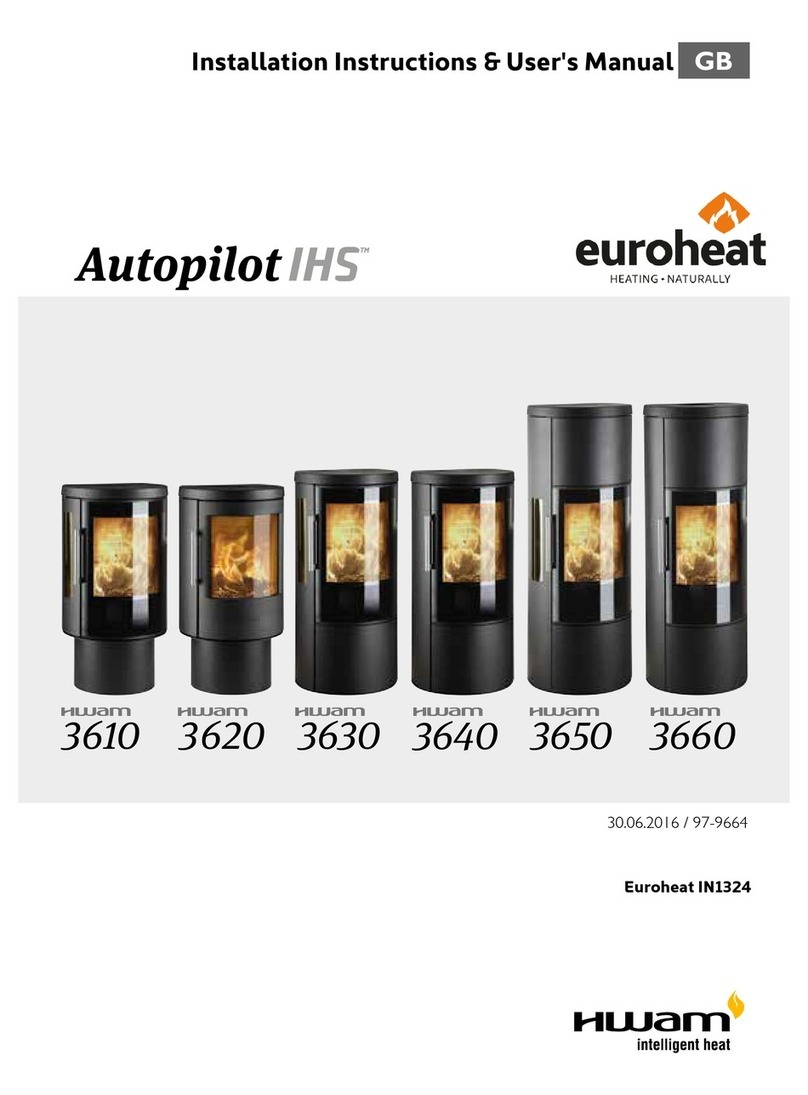 Euroheat 3610 Installation instructions & user manual