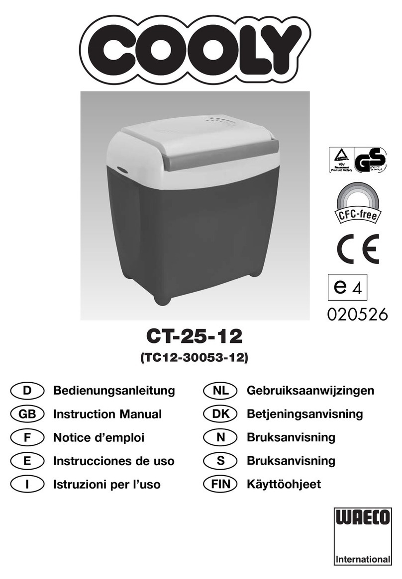 Waeco CT-25-12 User manual