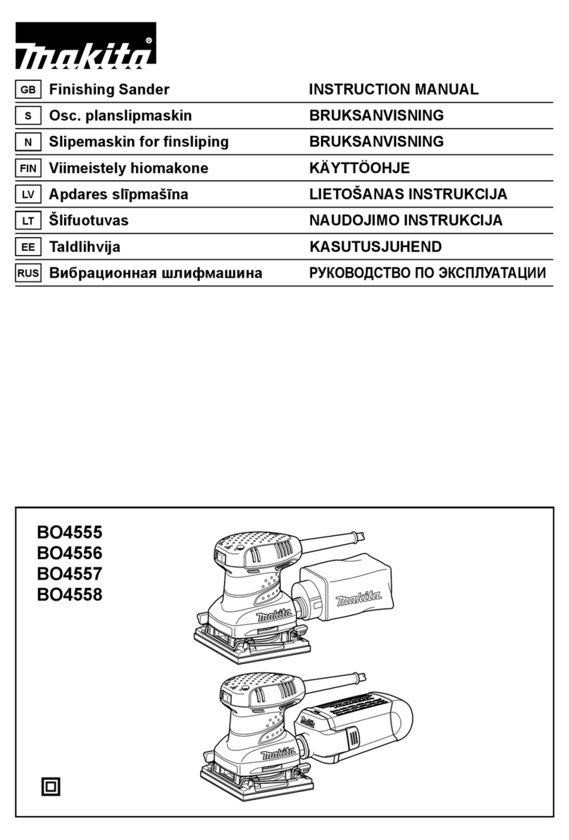 Makita BO4555 instruction manual