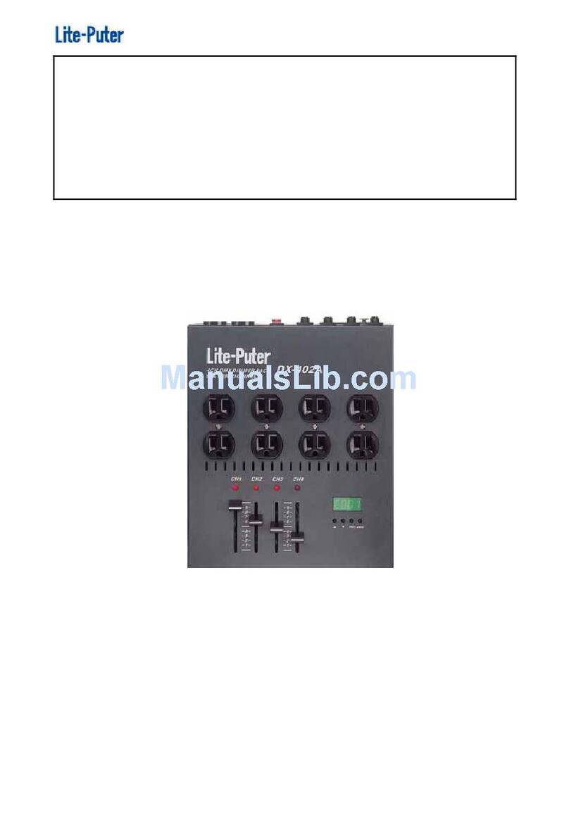 Lite-Puter DX-401A user manual