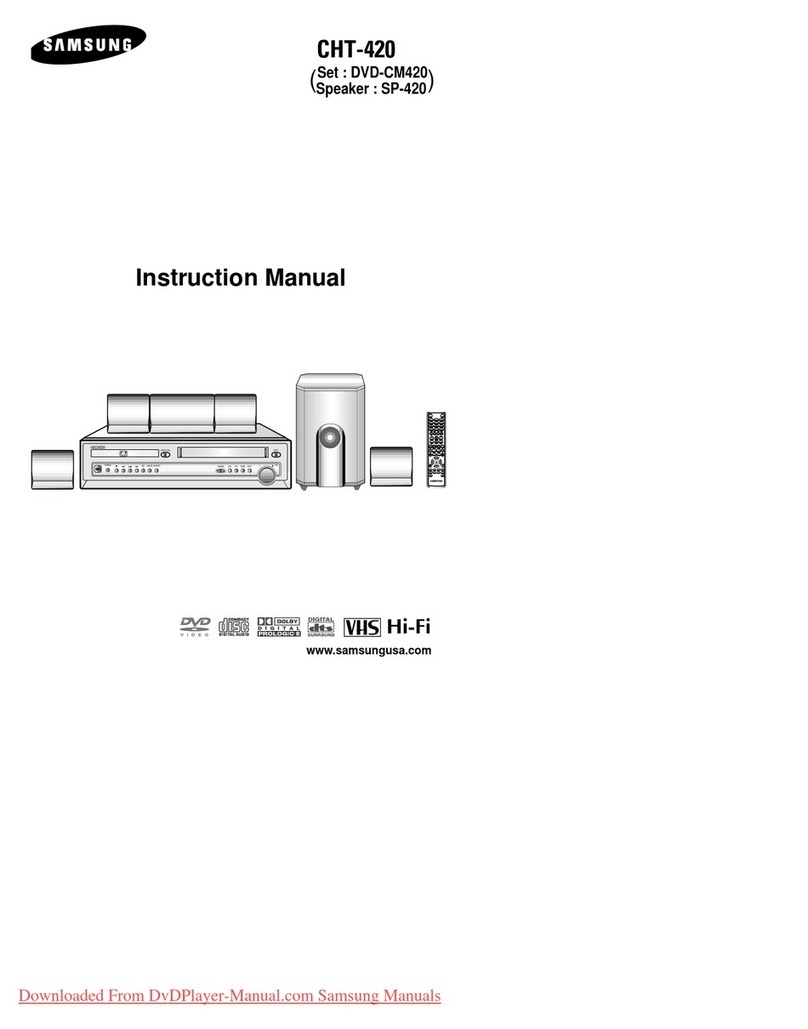 Samsung CHT-420 instruction manual