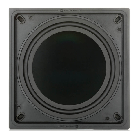 Monitor Audio IWS-10 User manual