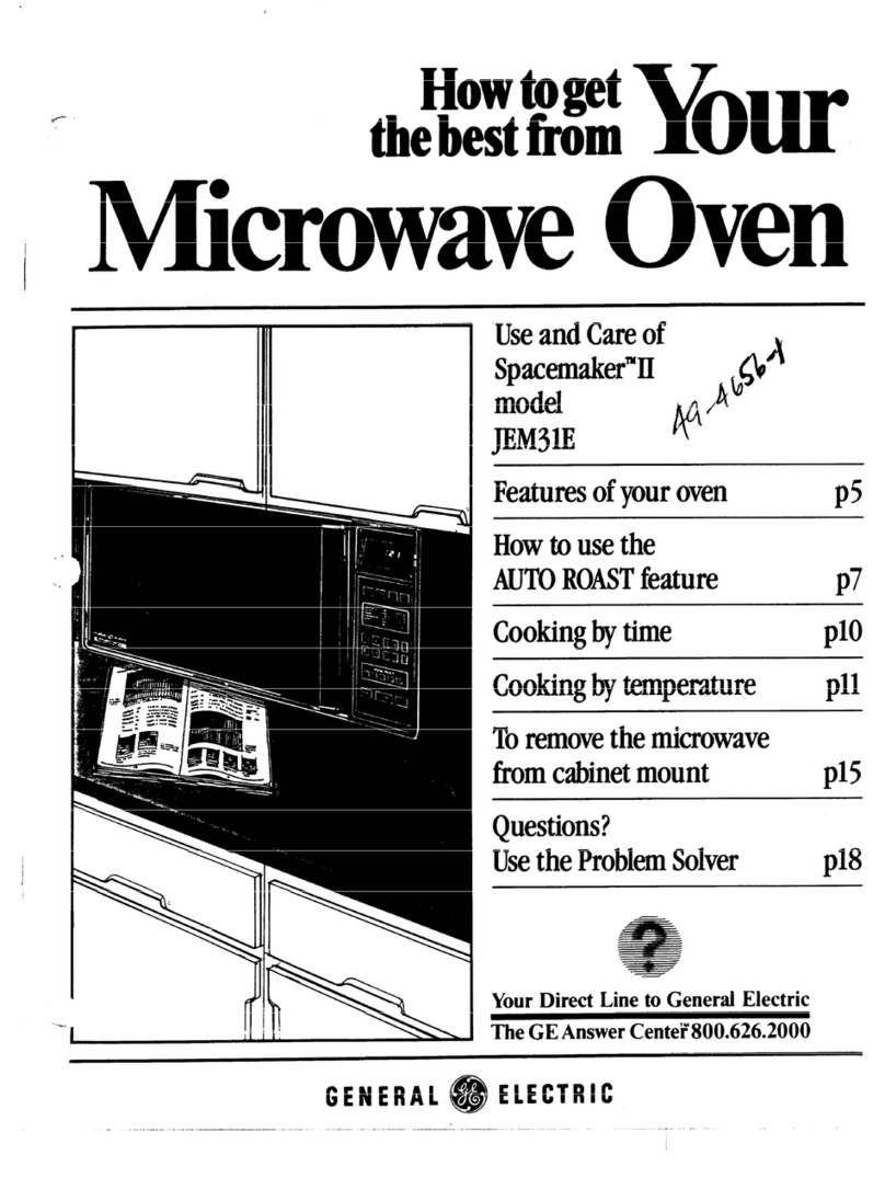 GE JEM31E Installation instructions