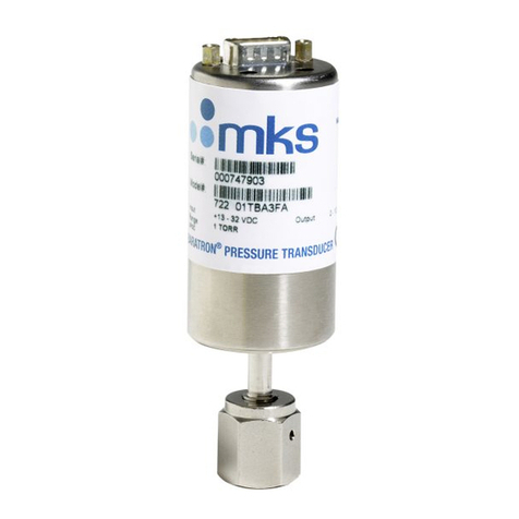 MKS Baratron 722A User manual