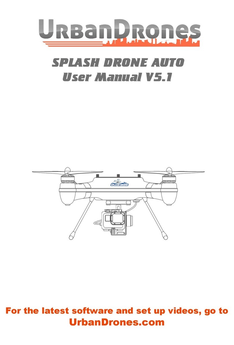 Urban Drones SPLASH DRONE AUTO user manual