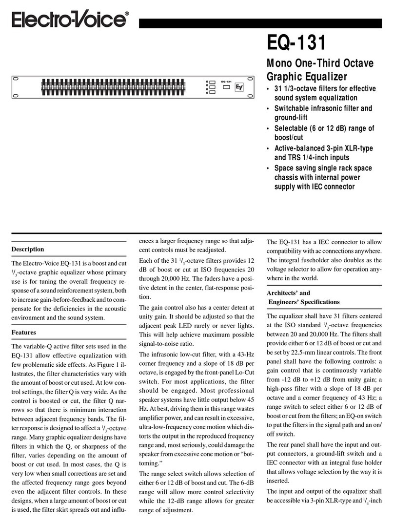 Electro-Voice EQ-131 manual