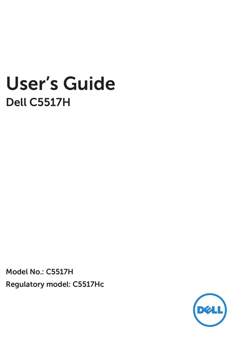 Dell C5517H User manual